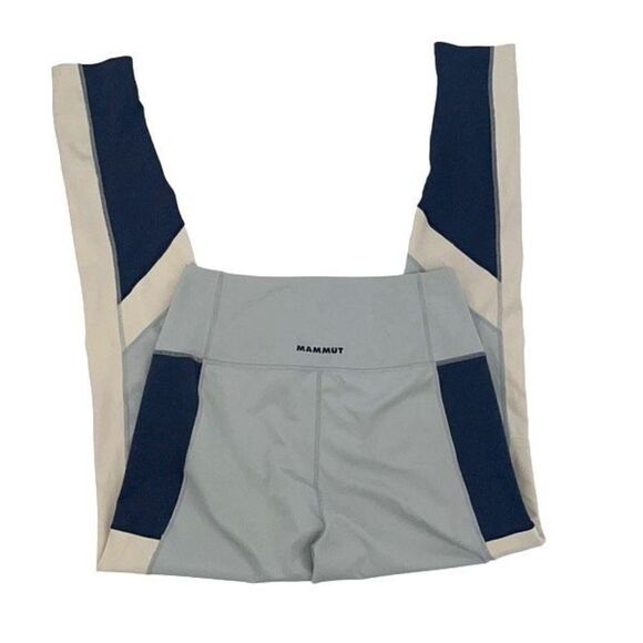 Mammut‎ Vella Tight Womens Athletic Climbing Ankle Leggings Blue & White Small - Picture 4 of 9